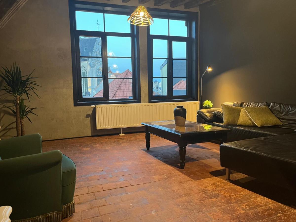 Rooftop Apartment With 60M Terrace Overlooking The Cathedral Antwerp Luaran gambar