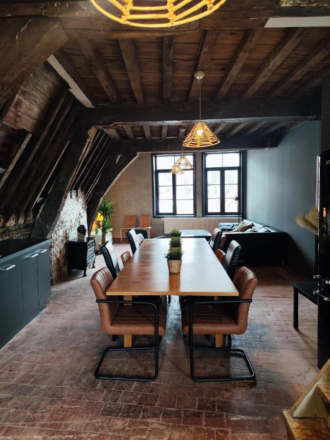 Rooftop Apartment With 60M Terrace Overlooking The Cathedral Antwerp Luaran gambar