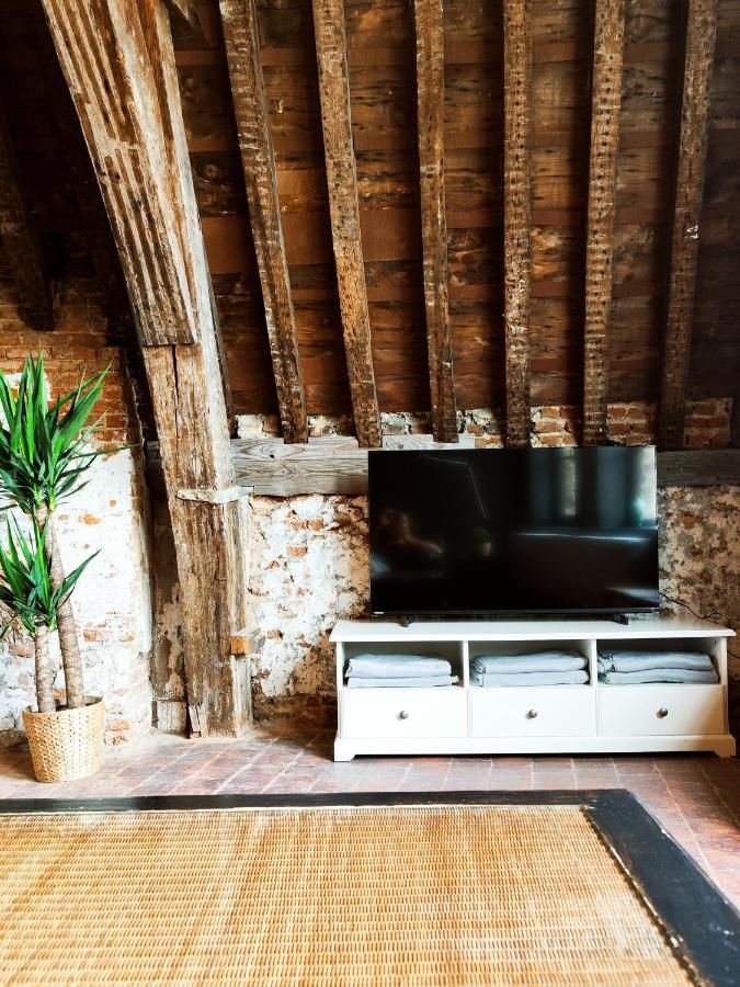 Rooftop Apartment With 60M Terrace Overlooking The Cathedral Antwerp Luaran gambar